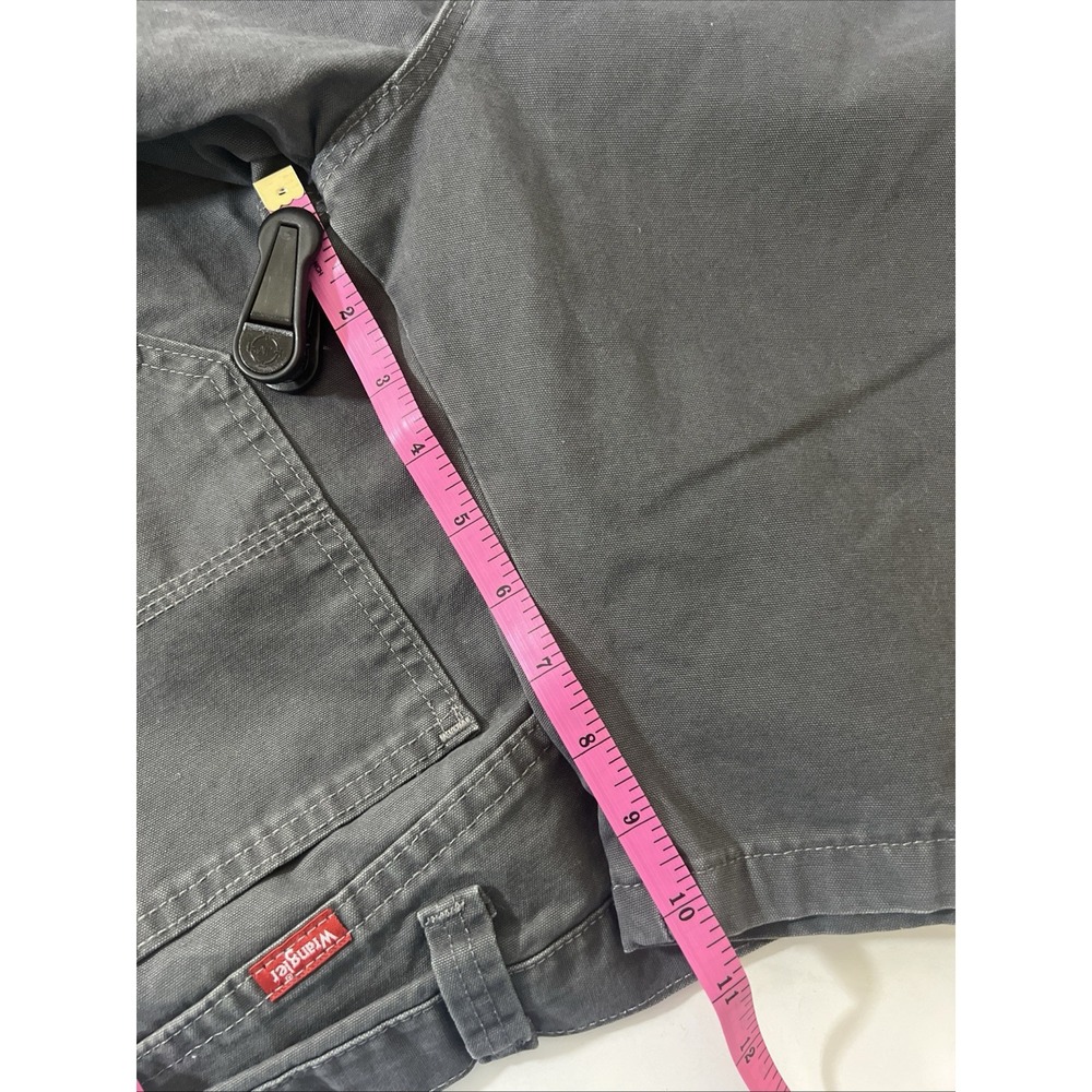 Wrangler‎ Carpenter Shorts Grey Mens Size 42 Regular Fit Workwear Utility - Picture 7 of 9
